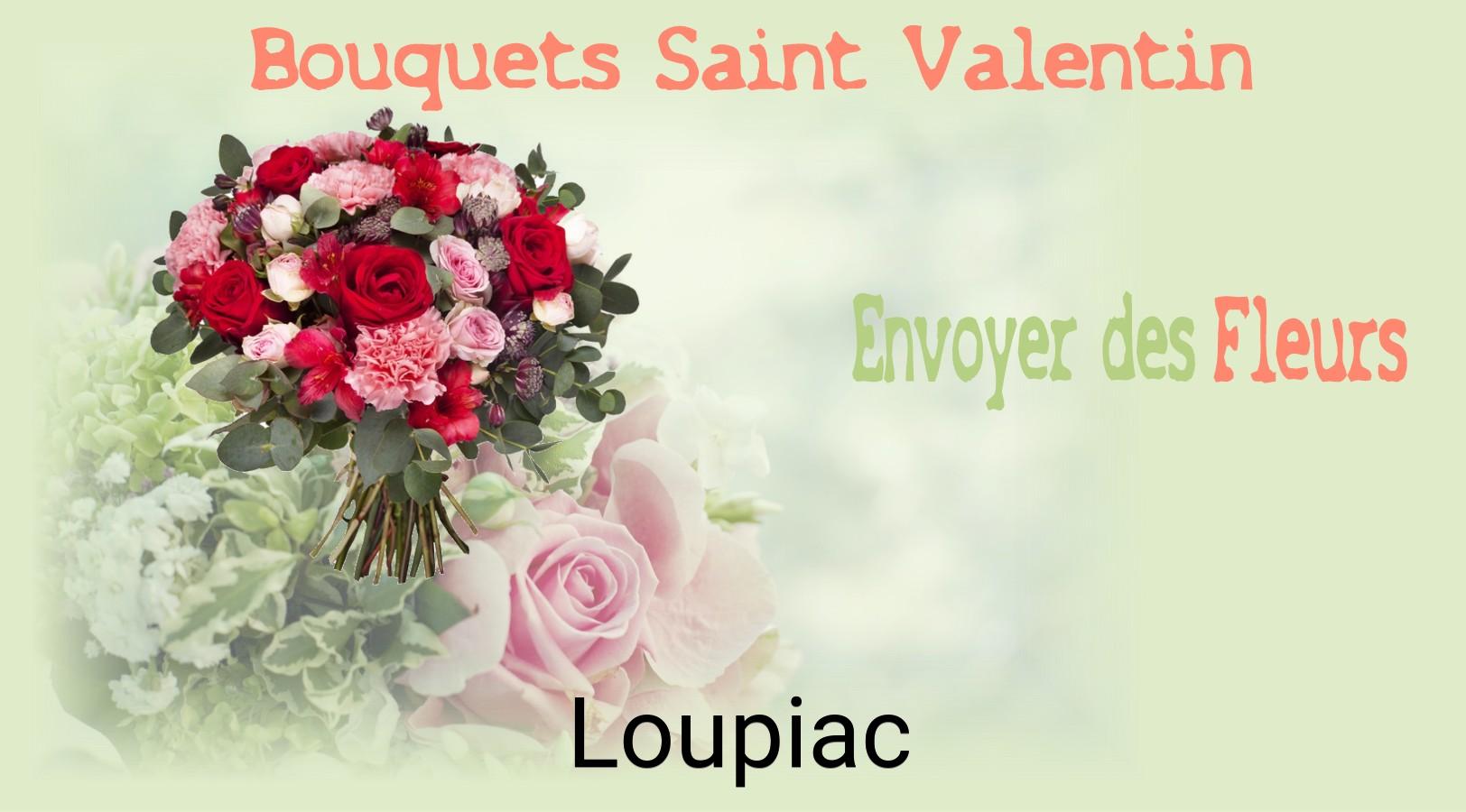 Roses de Saint-Valentin livrées à Loupiac